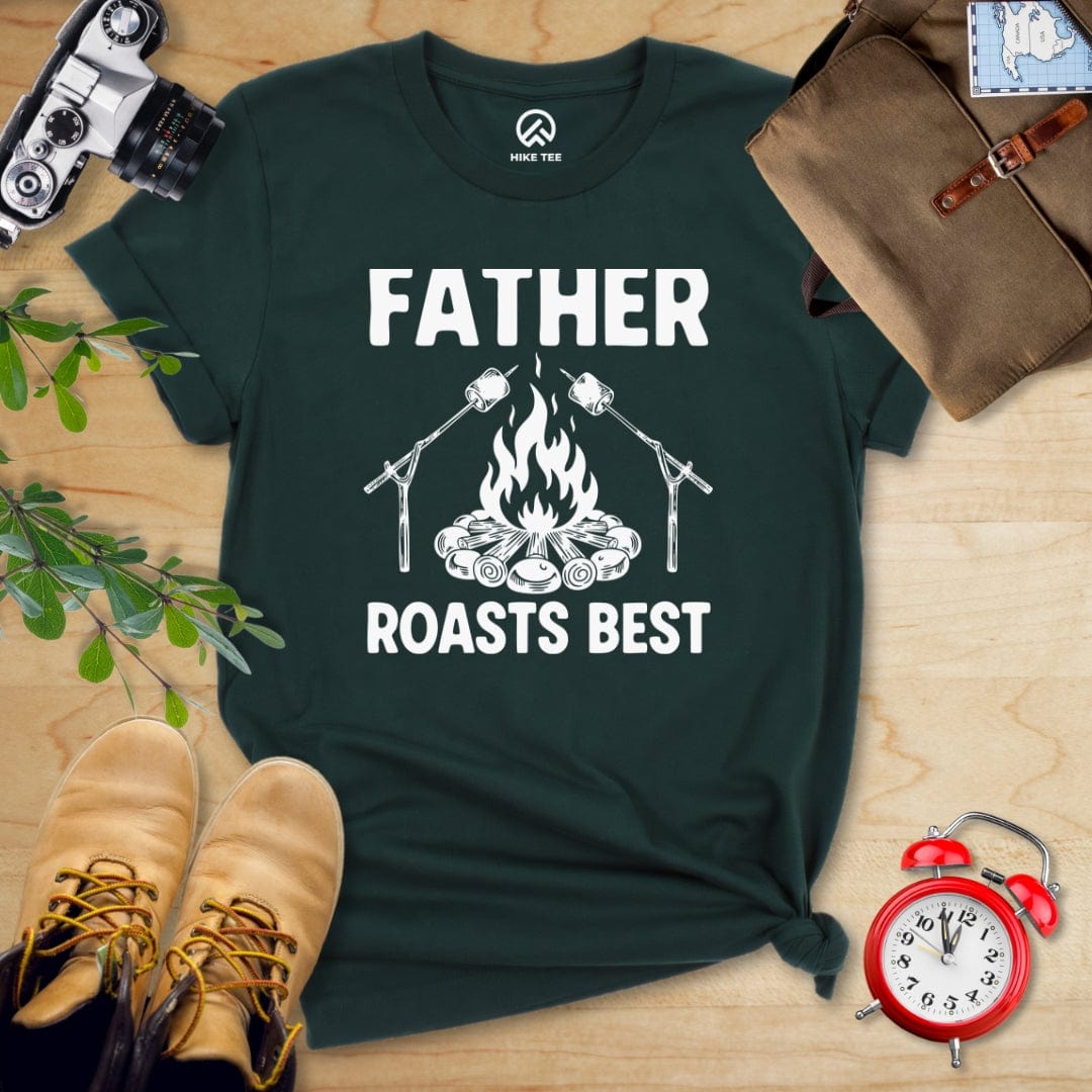 Hike Tee T-Shirt Forest / S Father Roasts Shirt