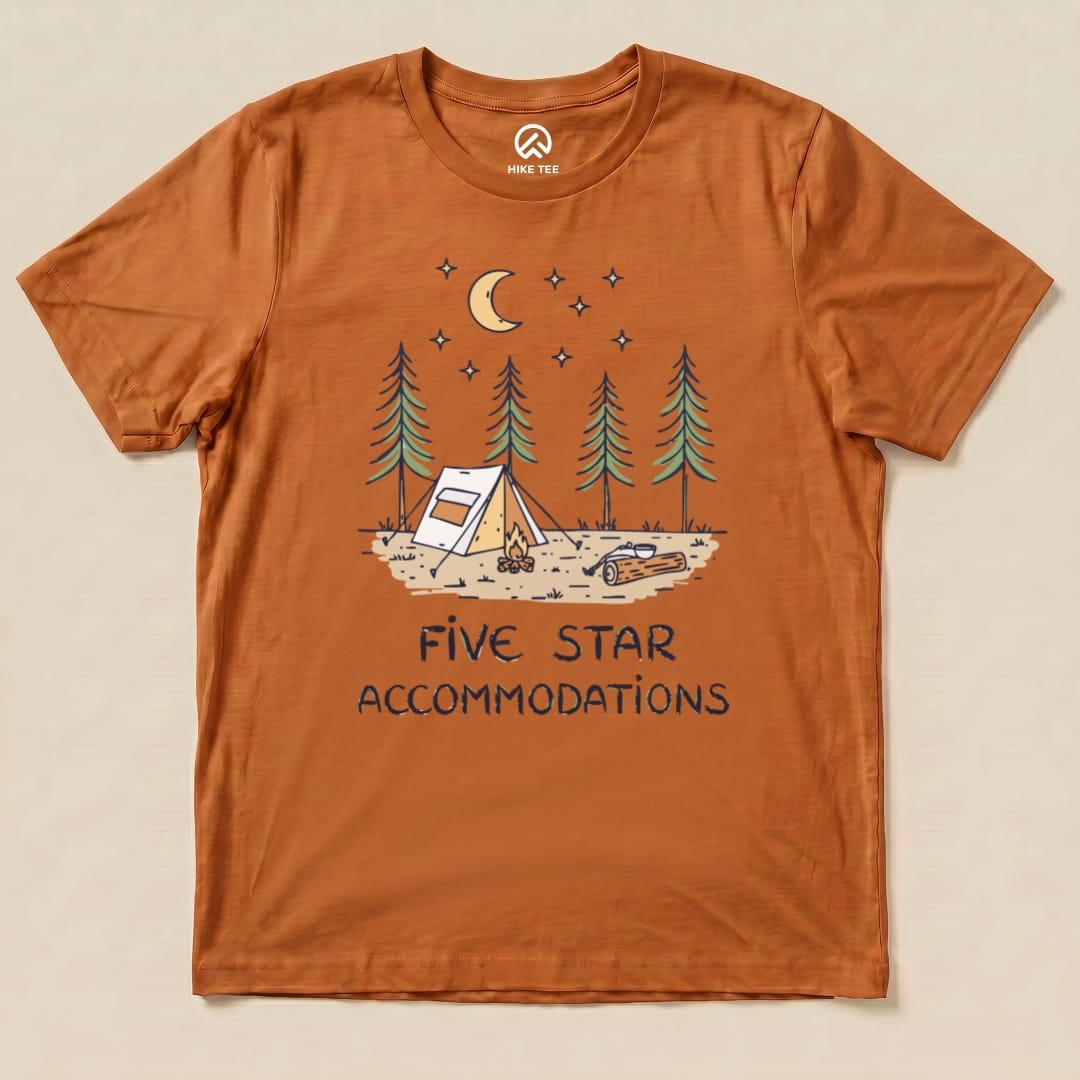 Five Star Accommodations Shirt Hike Tee T-Shirt Autumn / S