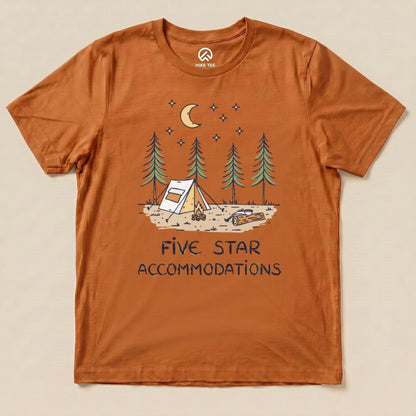 Five Star Accommodations Shirt Hike Tee T-Shirt Autumn / S