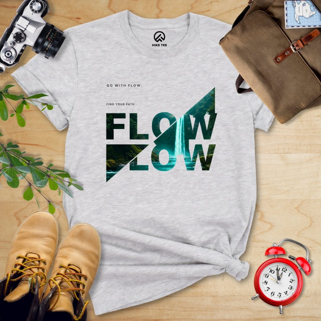 Hike Tee T-Shirt Athletic Heather / S Flow Flow Shirt