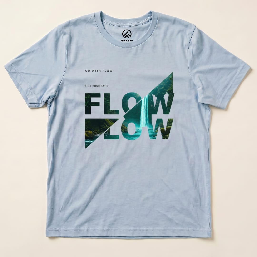 Flow Flow Shirt Hike Tee T-Shirt Baby Blue / S