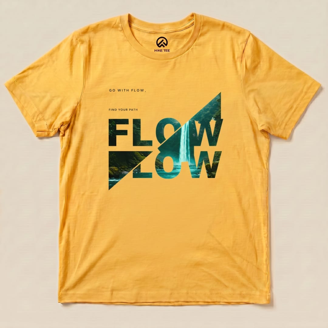 Flow Flow Shirt Hike Tee T-Shirt Gold / S