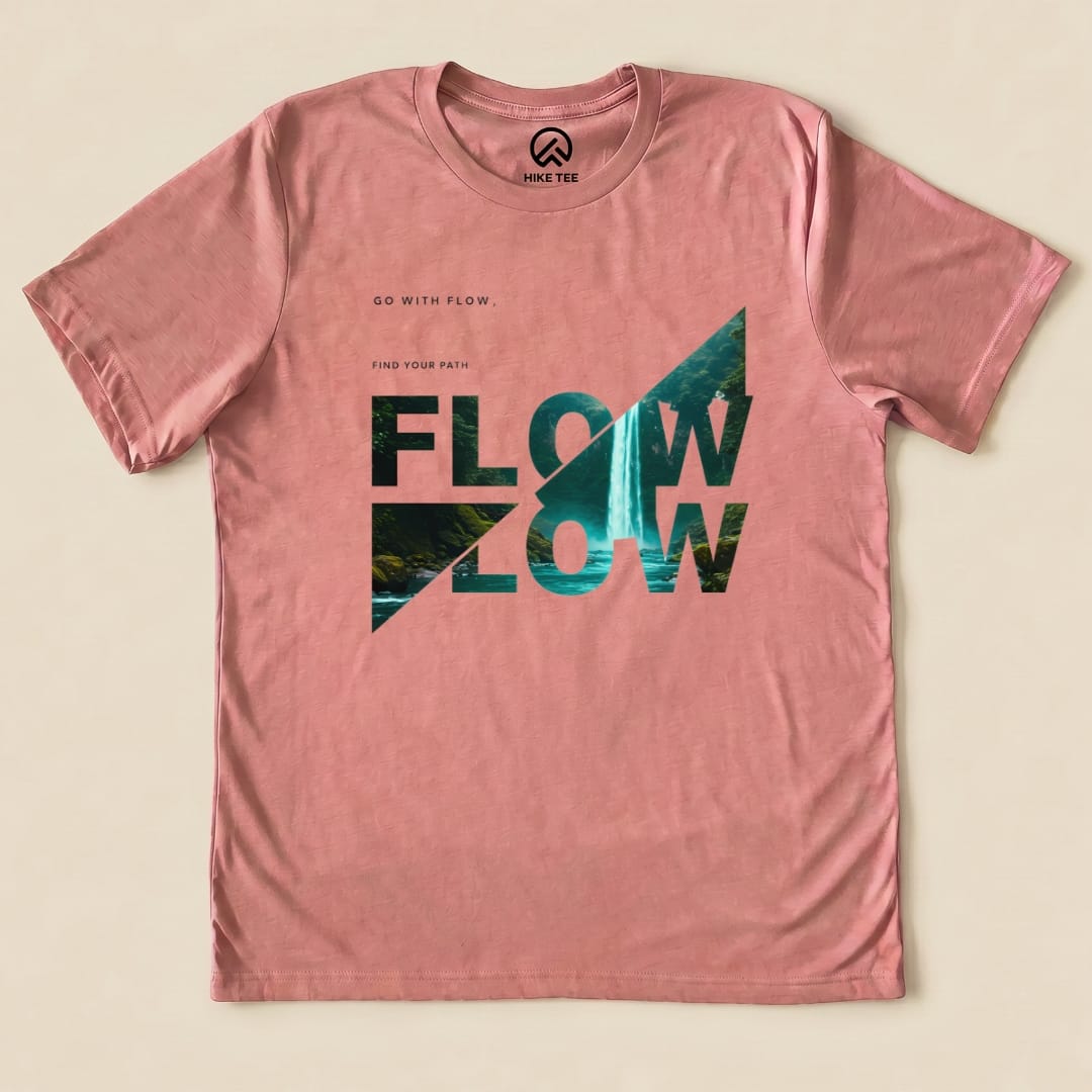 Flow Flow Shirt Hike Tee T-Shirt Heather Mauve / S