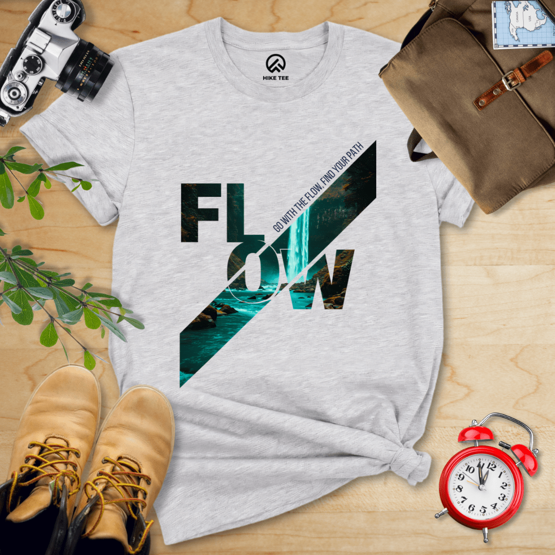 Hike Tee T-Shirt Athletic Heather / S Flow Shirt
