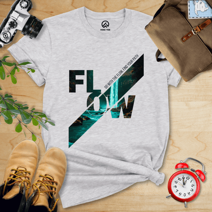 Hike Tee T-Shirt Athletic Heather / S Flow Shirt