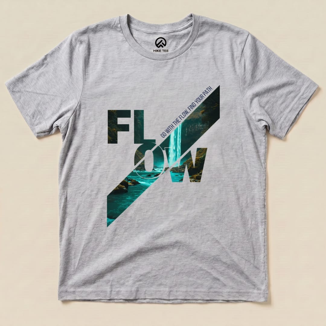Flow Shirt Hike Tee T-Shirt Athletic Heather / S