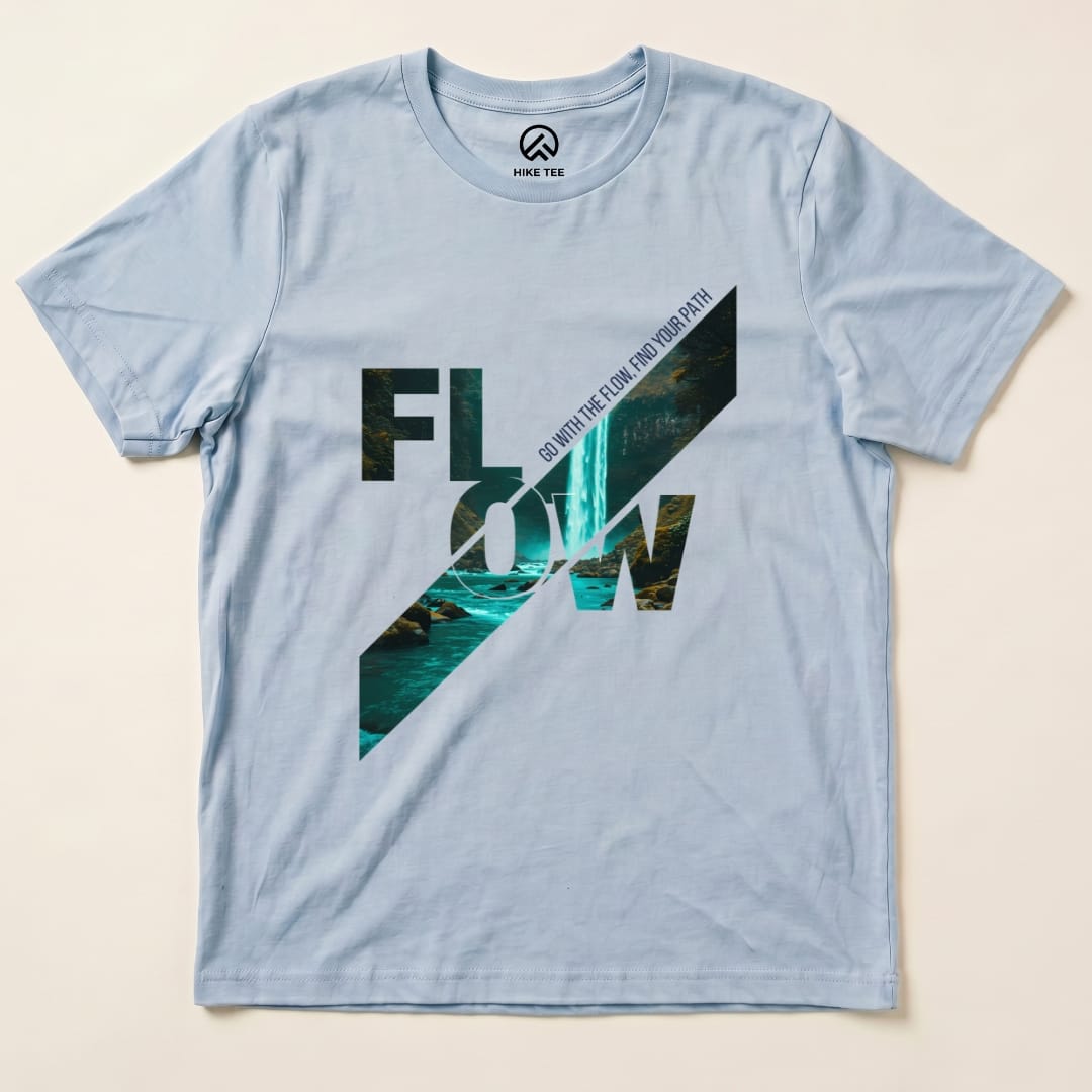 Flow Shirt Hike Tee T-Shirt Baby Blue / S