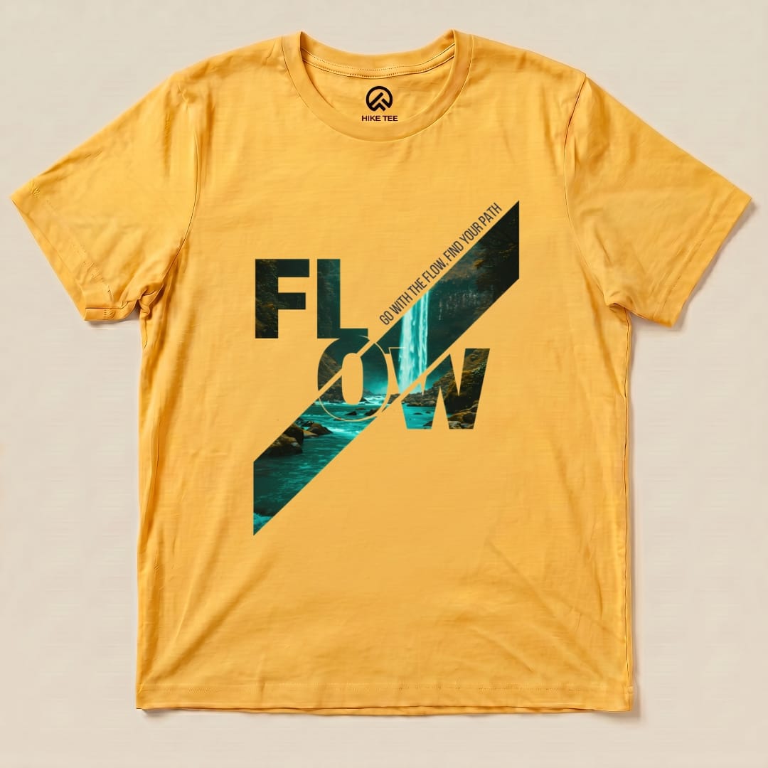 Flow Shirt Hike Tee T-Shirt Gold / S
