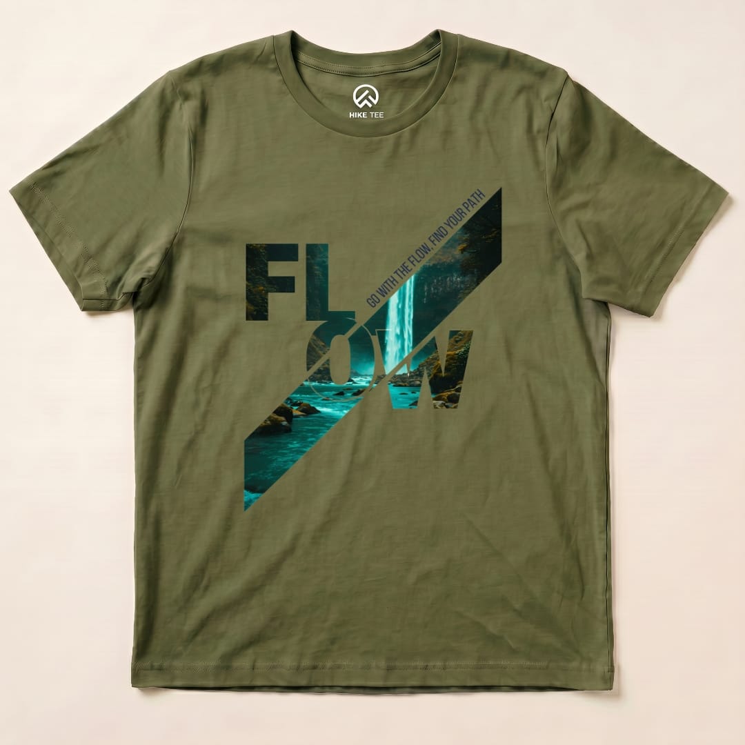 Flow Shirt Hike Tee T-Shirt Military Green / S