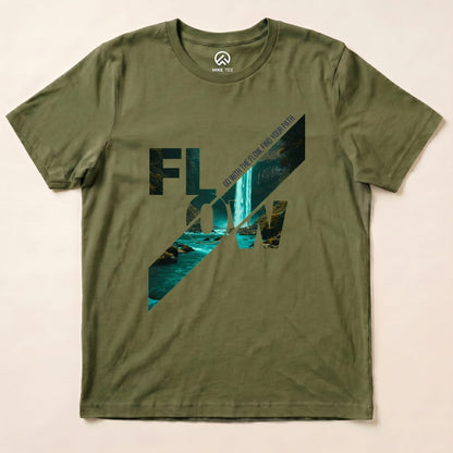 Flow Shirt Hike Tee T-Shirt Military Green / S
