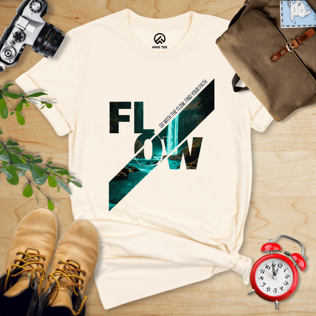Hike Tee T-Shirt Natural / S Flow Shirt