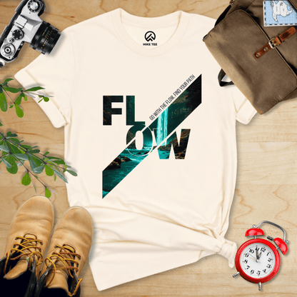 Hike Tee T-Shirt Natural / S Flow Shirt