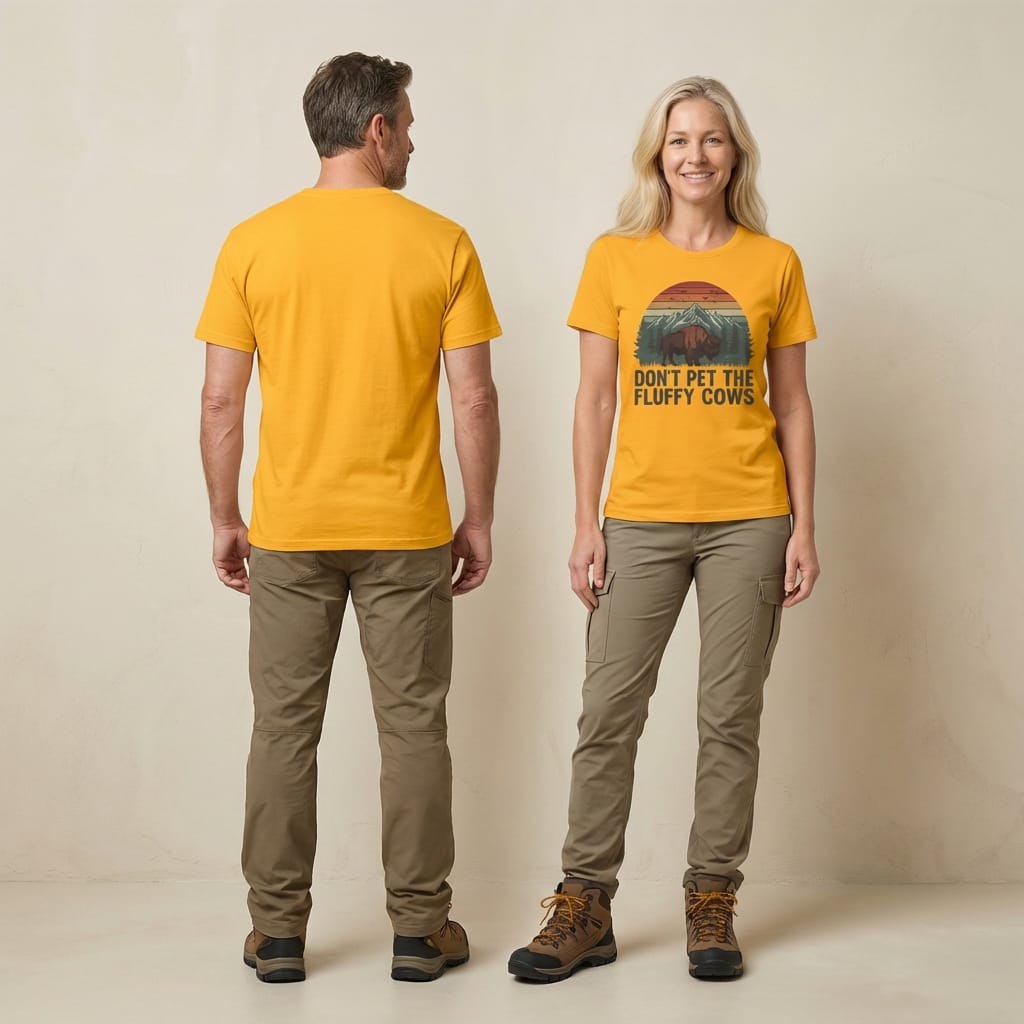 Hike Tee T-Shirt Fluffy Cow Shirt