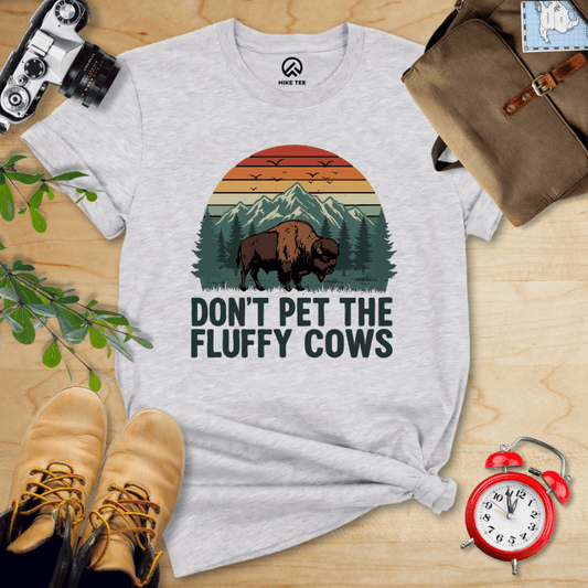 Hike Tee T-Shirt Athletic Heather / S Fluffy Cow Shirt