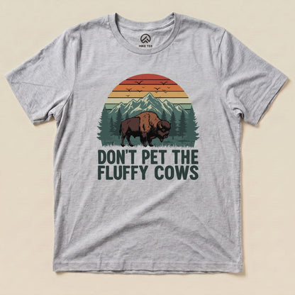 Hike Tee T-Shirt Athletic Heather / S Fluffy Cow Shirt