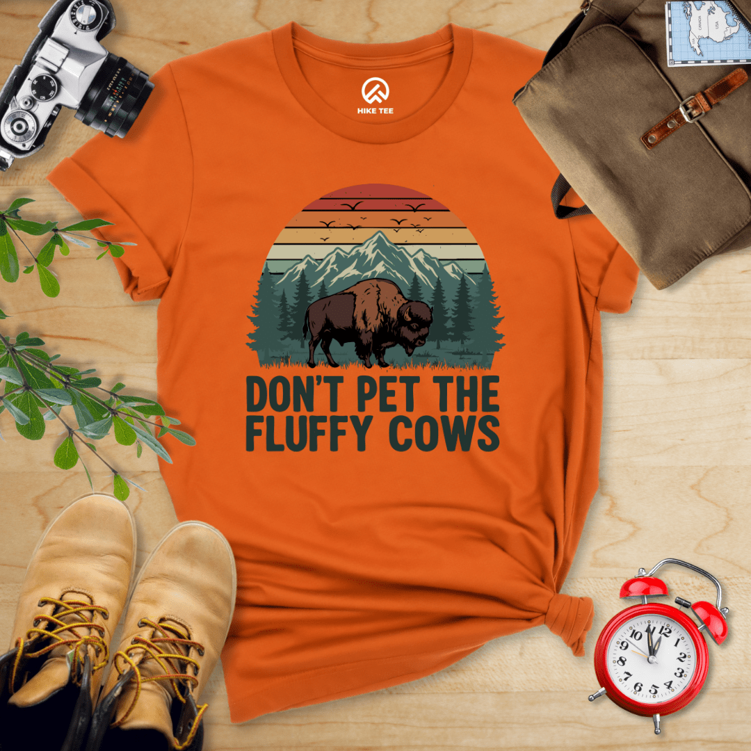 Hike Tee T-Shirt Autumn / S Fluffy Cow Shirt