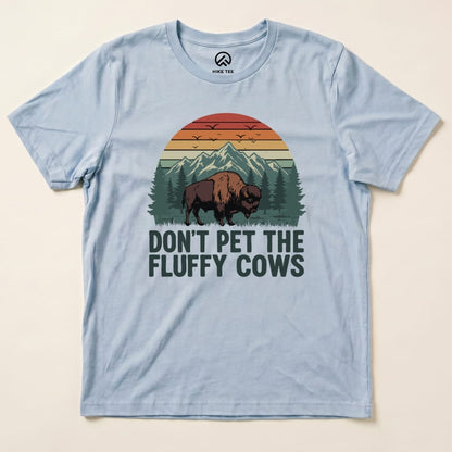 Hike Tee T-Shirt Baby Blue / S Fluffy Cow Shirt