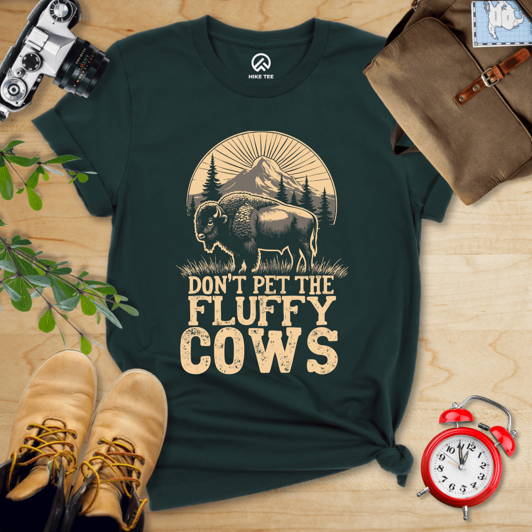 Hike Tee T-Shirt Forest / S Fluffy Cow Shirt