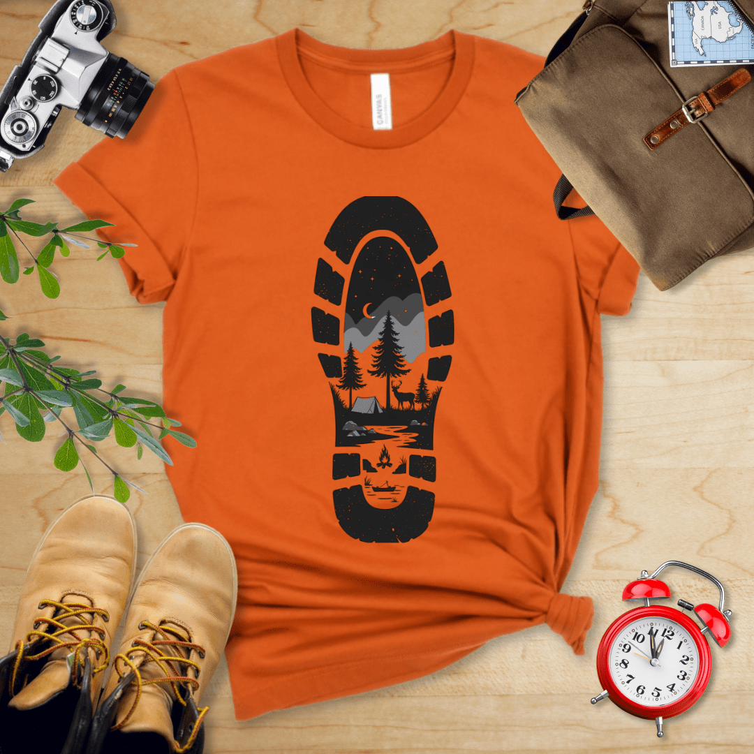 Hike Tee T-Shirt Autumn / S Footprint Shirt