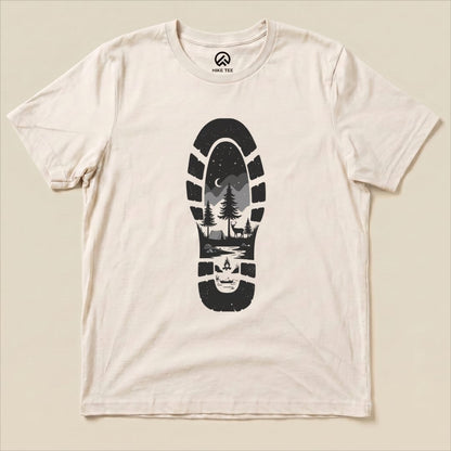 Footprint Shirt Hike Tee T-Shirt Natural / S