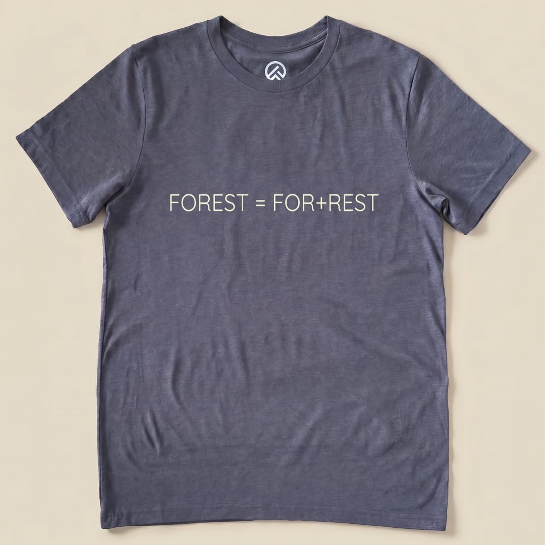 For Rest Shirt Hike Tee T-Shirt Heather Navy / S