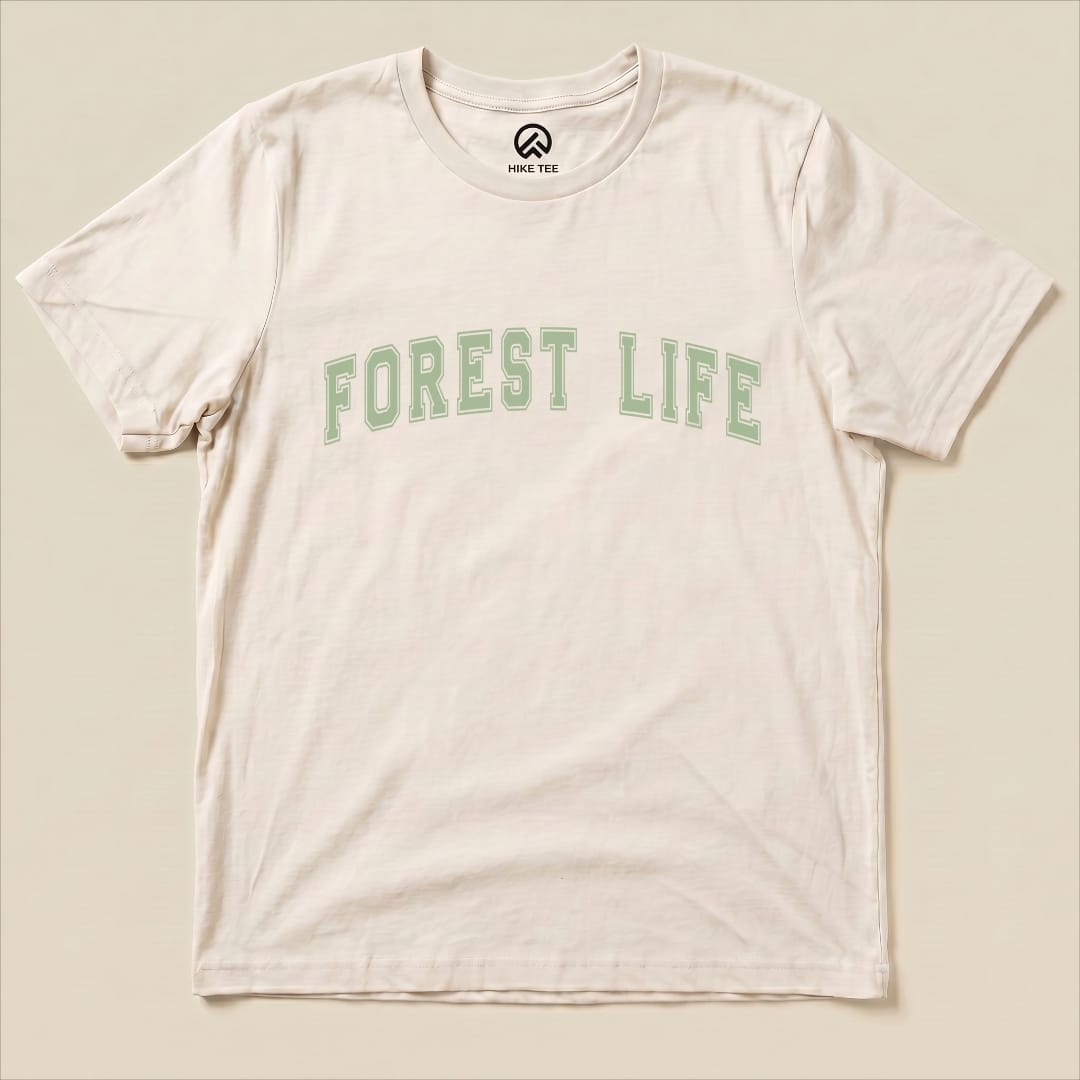 Forest Life Shirt Hike Tee T-Shirt Natural / S