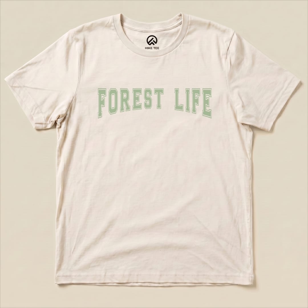 Forest Life Shirt Hike Tee T-Shirt Natural / S