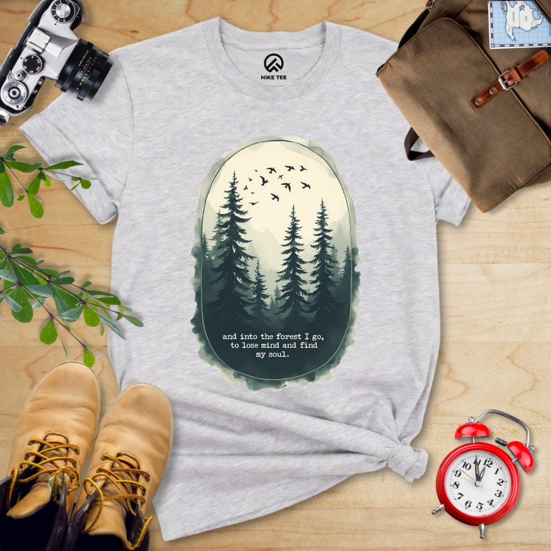 Hike Tee T-Shirt Athletic Heather / S Forest Shirt