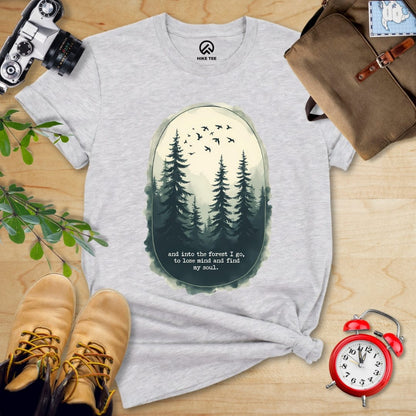 Hike Tee T-Shirt Athletic Heather / S Forest Shirt