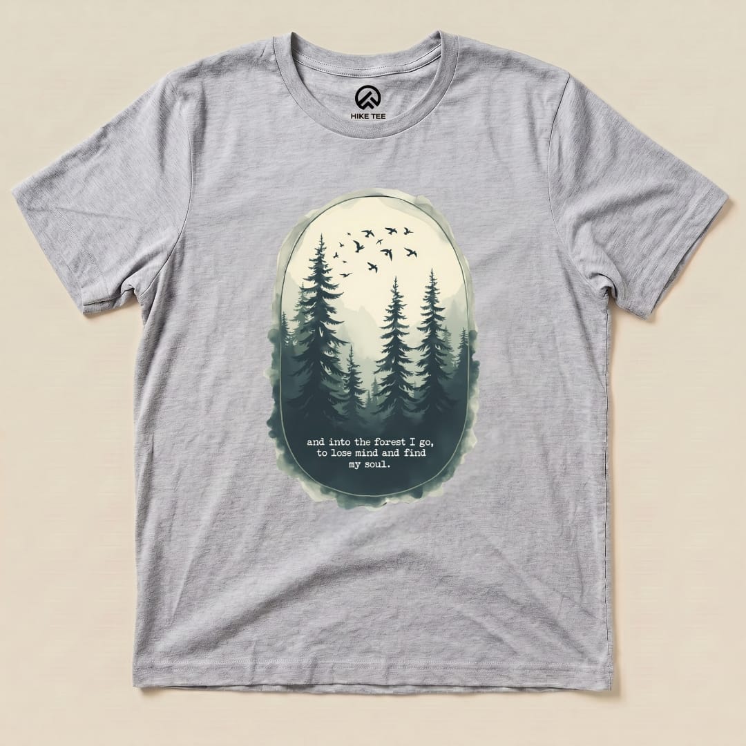 Forest Shirt Hike Tee T-Shirt Athletic Heather / S