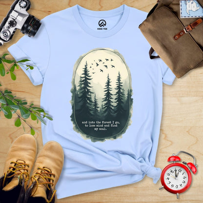 Hike Tee T-Shirt Baby Blue / S Forest Shirt