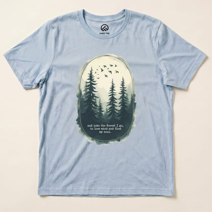 Forest Shirt Hike Tee T-Shirt Baby Blue / S