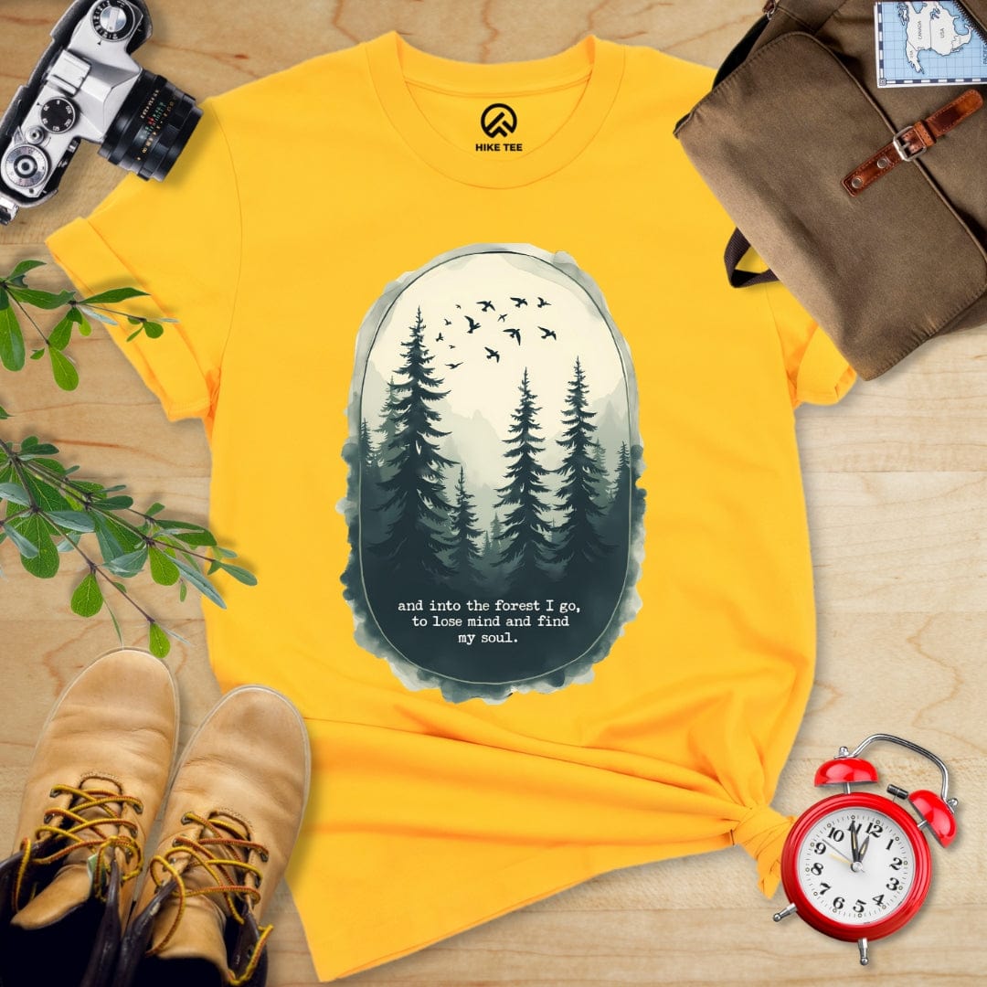 Hike Tee T-Shirt Gold / S Forest Shirt