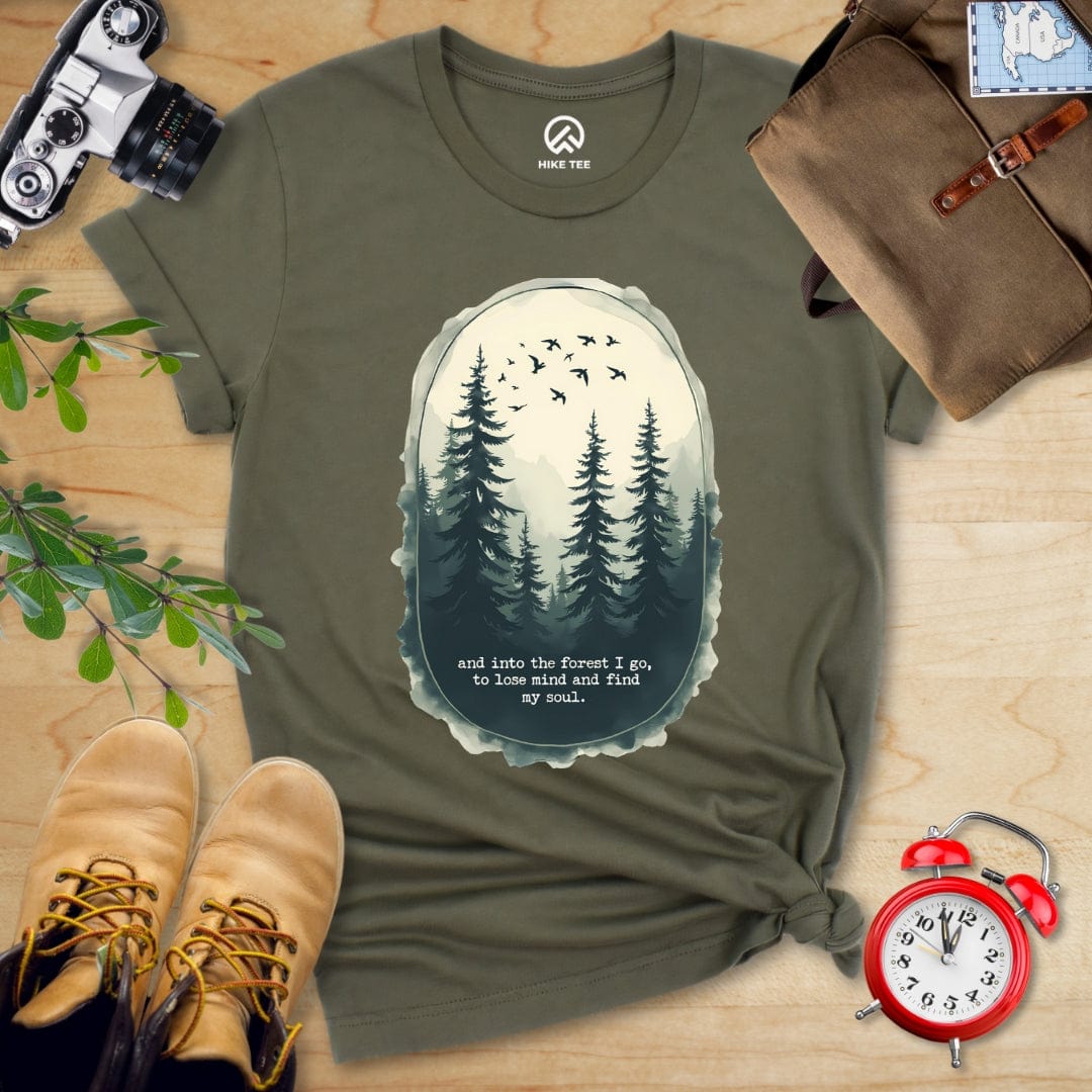 Hike Tee T-Shirt Military Green / S Forest Shirt