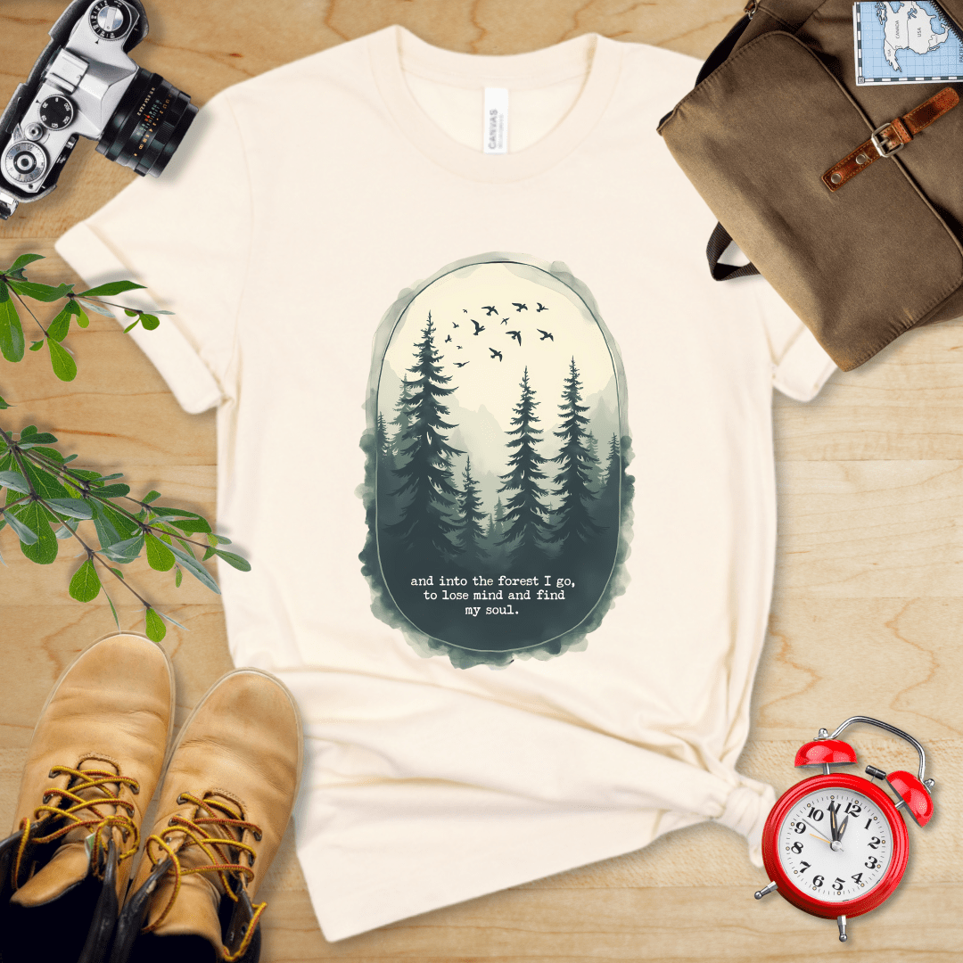 Printify T-Shirt Natural / S Forest Shirt