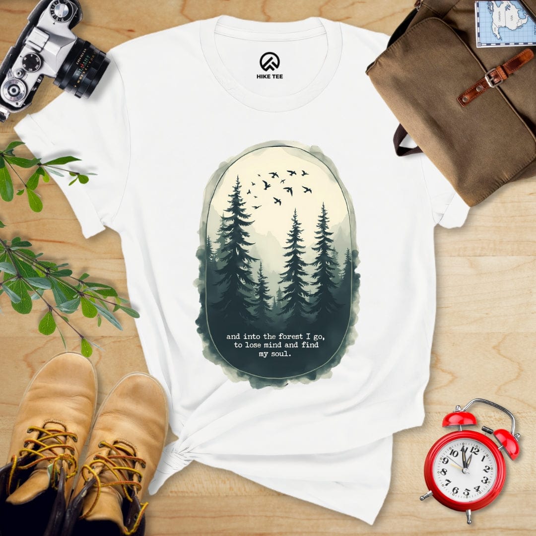 Hike Tee T-Shirt White / S Forest Shirt