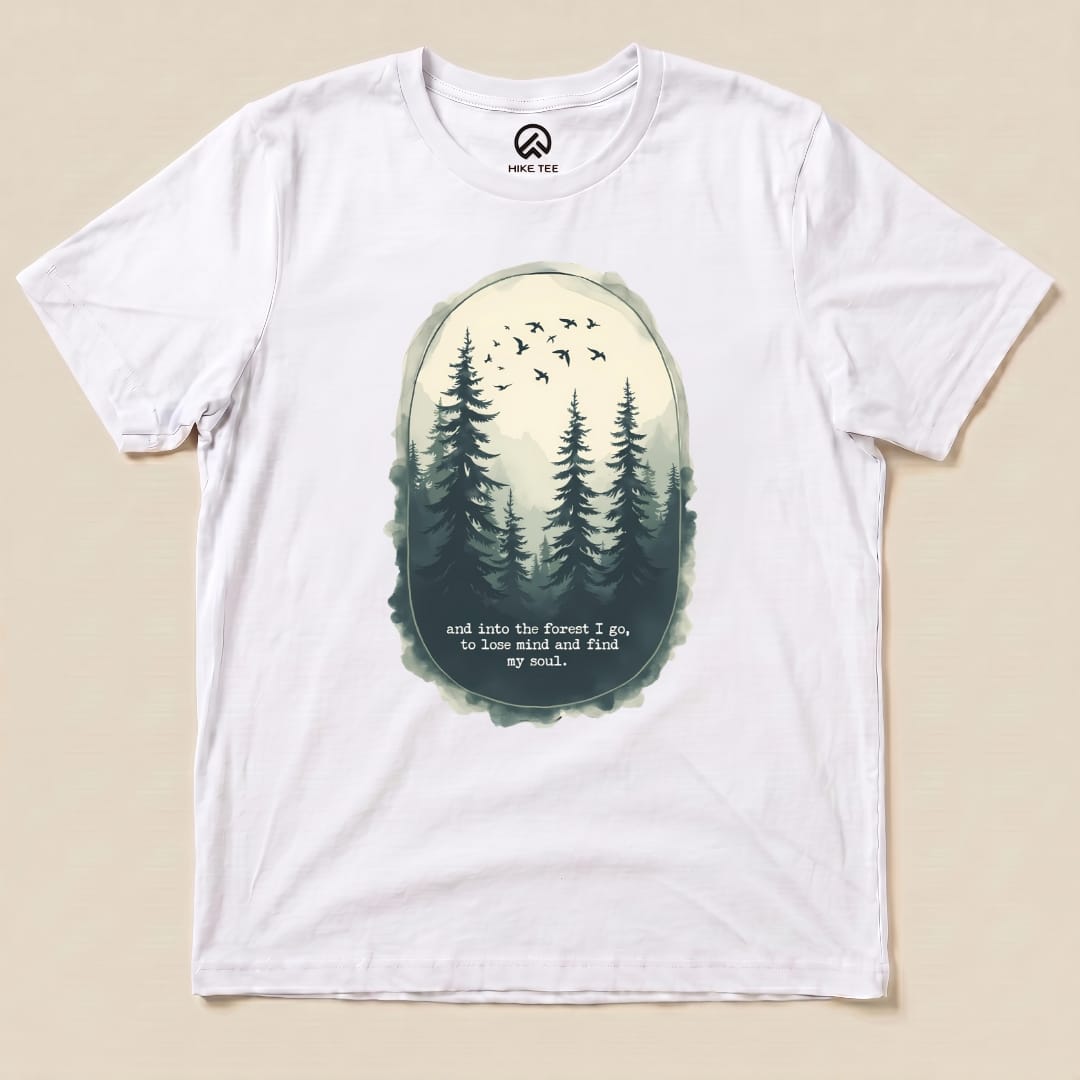 Forest Shirt Hike Tee T-Shirt White / S