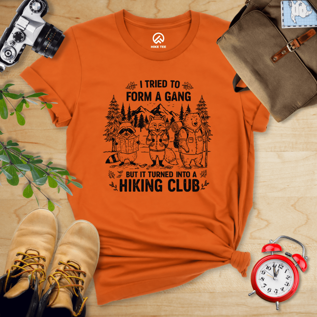 Hike Tee T-Shirt Autumn / S Form a Gang Hiking Club Shirt