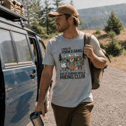 Form a Gang Hiking Shirt Hike Tee T-Shirt