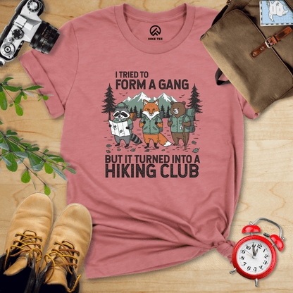 Hike Tee T-Shirt Heather Mauve / S Form a Gang Hiking Shirt