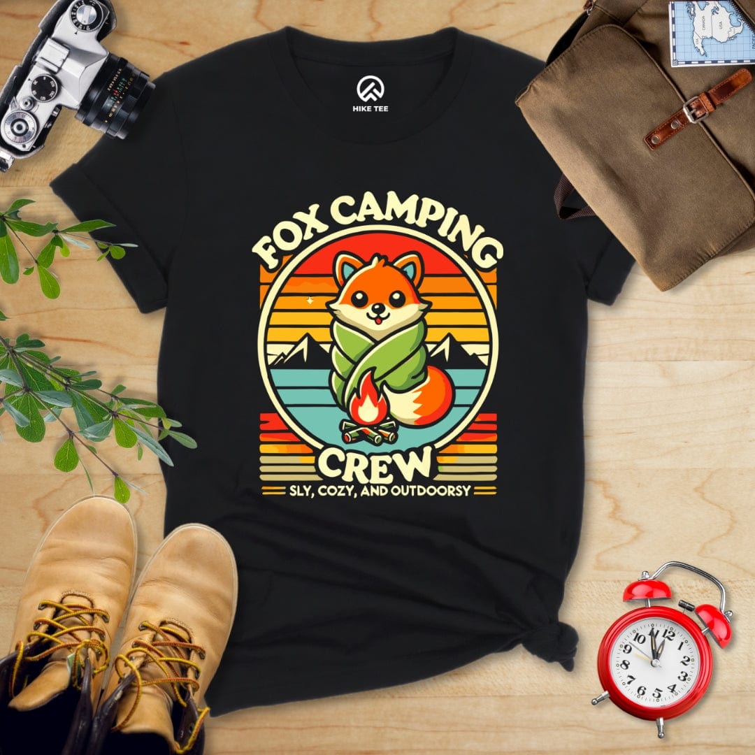 Hike Tee T-Shirt Black / S Fox Camping Crew Shirt