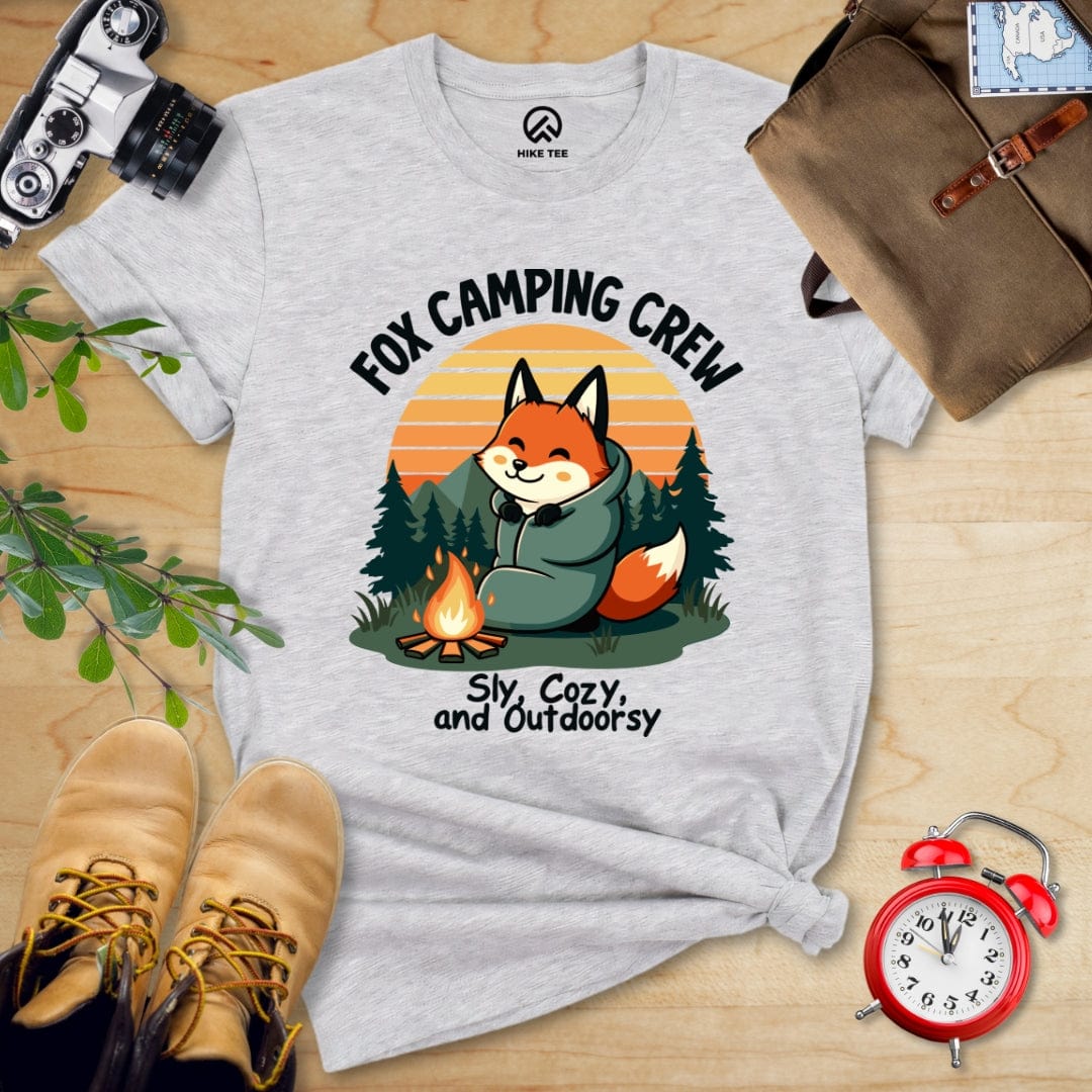 Hike Tee T-Shirt Athletic Heather / S Fox Camping Crew