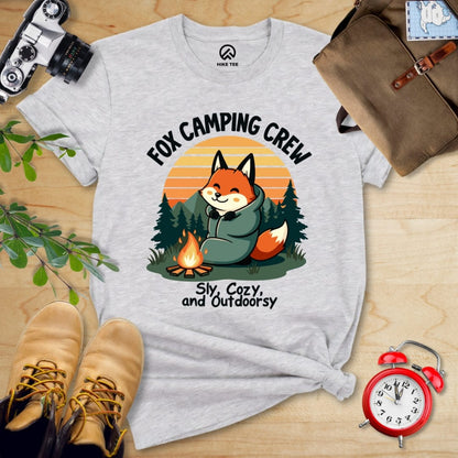 Hike Tee T-Shirt Athletic Heather / S Fox Camping Crew