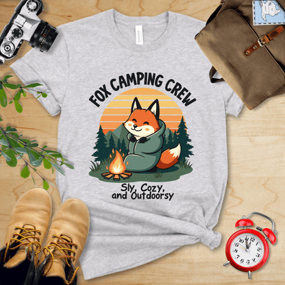 Hike Tee T-Shirt Athletic Heather / S Fox Camping Crew