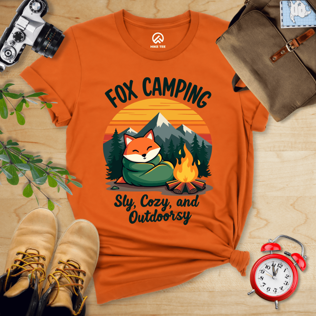 Hike Tee T-Shirt Autumn / S Fox Camping Crew