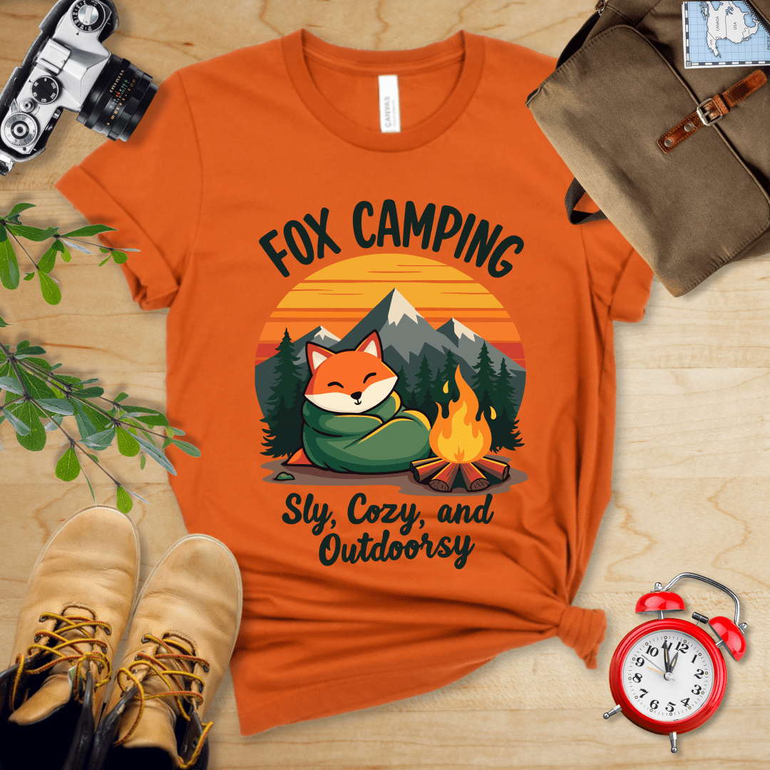 Hike Tee T-Shirt Autumn / S Fox Camping Crew