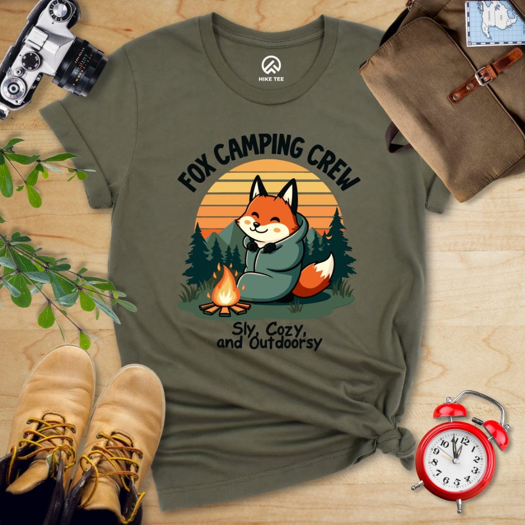 Hike Tee T-Shirt Military Green / S Fox Camping Crew