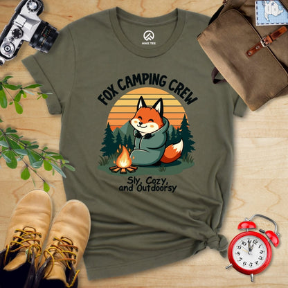 Hike Tee T-Shirt Military Green / S Fox Camping Crew