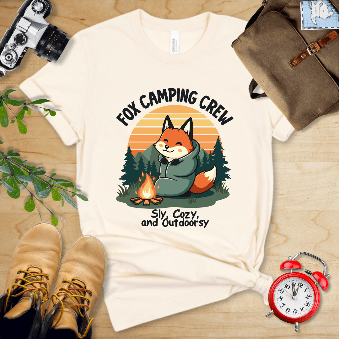 Hike Tee T-Shirt Natural / S Fox Camping Crew