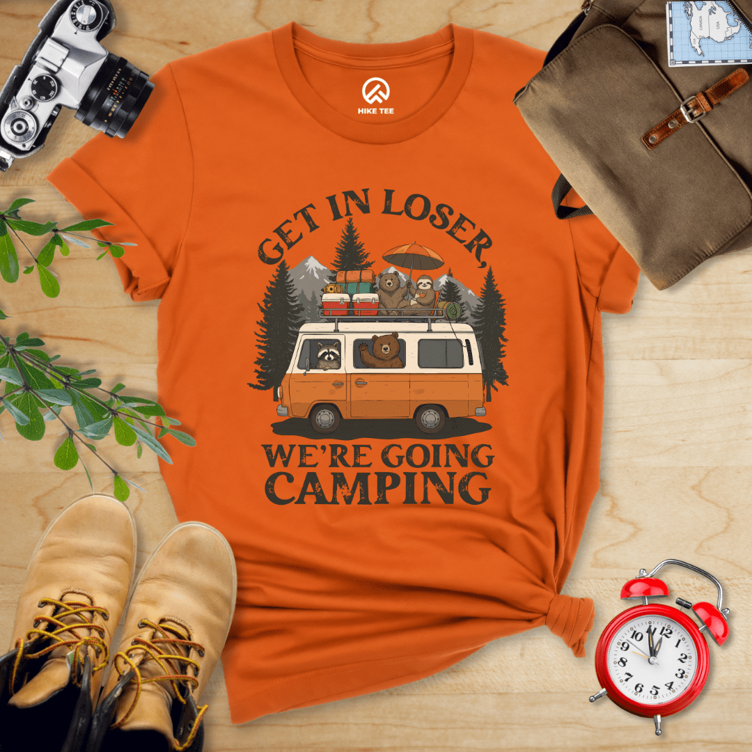 Hike Tee T-Shirt Autumn / S Get in Loser Camping Shirt